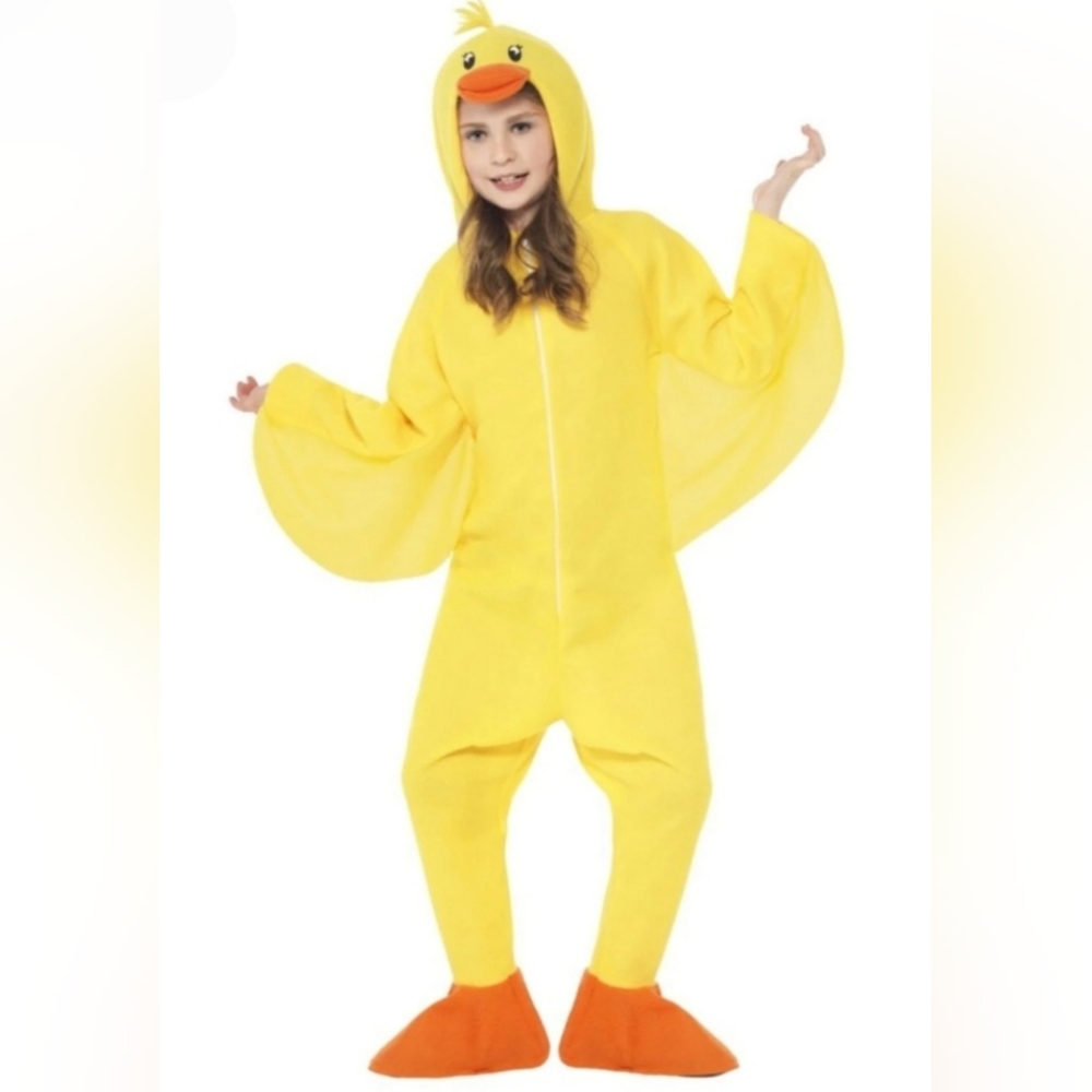 Smiffy's Duck Jumpsuit with Hood Unisex